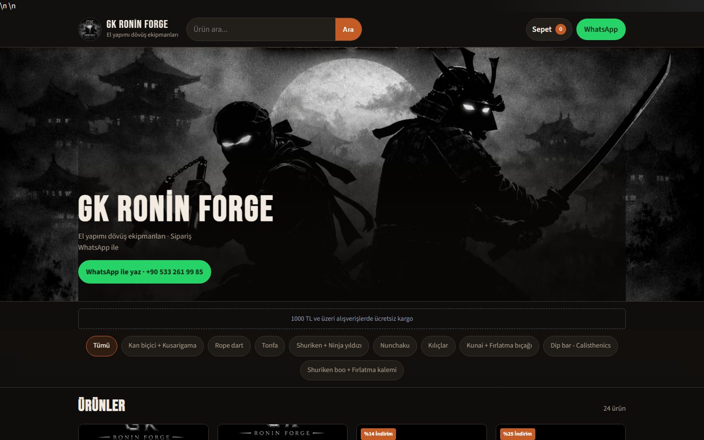 GK Ronin Forge